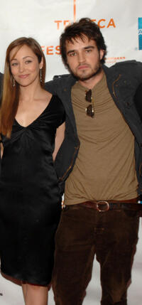 Autumn Reeser and Justin Mentell at the New York premiere of "Palo Alto" during the 2007 Tribeca Film Festival.