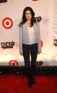 Idina Menzel at the "Rent" 10th Anniversary after party.