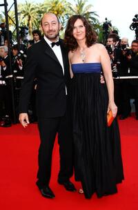 Kad Merad and Guest at the premiere of "Vengeance" during the 62nd International Cannes Film Festival.