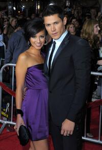 Alex Meraz and Guest at the Los Angeles premiere of "The Twilight Saga: New Moon."