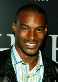 Tyson Beckford at the after party for the launch of the Tommy Hilfiger H Collection Line.