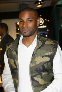 Tyson Beckford at the Mercedes-Benz Fashion Week Fall 2008.