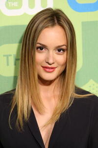 Leighton Meester at the 2009 The CW Network Upfront.