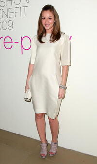 Leighton Meester at the Parsons Fashion Benefit 2009 Pre-Party.
