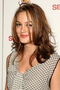 Leighton Meester at the screening of "Sex Drive."