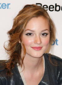 Leighton Meester at the launch of the "Top Down."