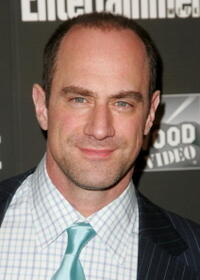 Christopher Meloni at the Entertainment Weekly Academy Awards viewing party.