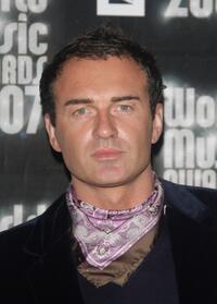 Julian McMahon at the Pre-party of the World Music Awards.