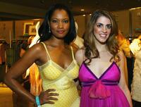 Garcelle Beauvais-Nilon and Tara Mercurio at the Missoni Spring 2005 and Retrospective Fashion Show.