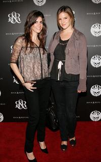 Tara Mercurio and Kate Sumner at the Rock and Republic Spring Collection Party.