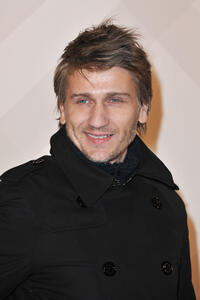 Stanislas Merhar at the Burberry Celebrates Paris Boutique Opening At British Embassy in France.