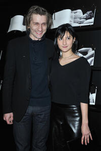 Stanislas Merhar and Lola Creton at the Chaumet's cocktail party for Cesar's Revelations 2013.