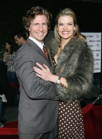 Josh Meyers and Missi Pyle at the premiere of "American Dreamz."