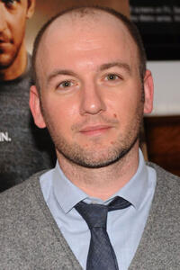 Simon Barrett at a special screening of "The Guest" in New York City.