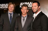 Luke Ford, Ben Mendelsohn and Sullivan Stapleton at the premiere of "Animal Kingdom."