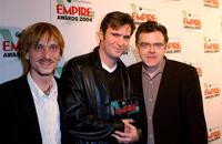 Mackenzie Crook, Jack Davenport and Kevin McNally at the Sony Ericsson Empire Film Awards.