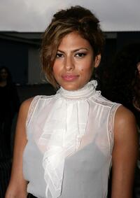 Eva Mendes at the 2007/8 Chanel Cruise Show.