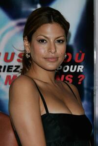 Eva Mendes at the premiere of "Live."