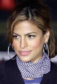 Eva Mendes at the premiere of "The Grindhouse."