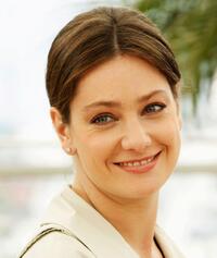Giovanna Mezzogiorno at the photocall of "Palermo Shooting" at Palais des Festivals during the 61st International Cannes Film Festival.