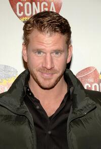 Dash Mihok at the grand opening of Conga Room.
