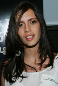Paola Mendoza at the 10th Annual Gen Art Film Festival launch party.