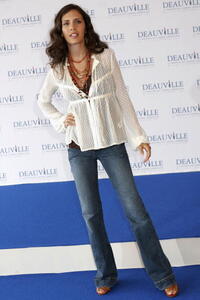 Paola Mendoza at the 31st Deauville Festival Of American Film.