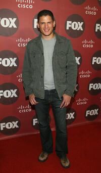 Wentworth Miller at the Fox Fall Eco-Casino party.