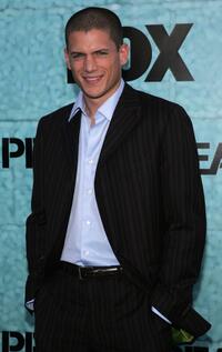 Wentworth Miller at the premiere party of "Prison Break."