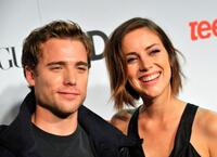 Dustin Milligan and Jessica Stroup at the 7th Annual Teen Vogue Young Hollywood party.