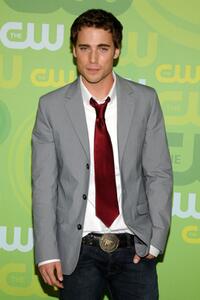 Dustin Milligan at the CW Network's Upfront.