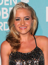 AJ Michalka at the Hollywood Foreign Press Association & InStyle Introduce Miss Golden Globe 2011 in California.