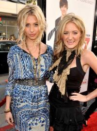 Alyson Michalka and A.J. Michalka at the premiere of "17 Again."