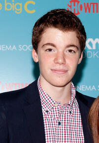 Gabriel Basso at the Showtime With The Cinema Society Host A Screening of "The Big C" New York.