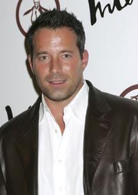 Johnny Messner at the California opening of "An Original Penguin."