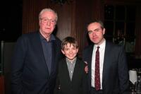 Michael Caine, Bill Milner and director John Crowley at the after party of the premiere of "Is Anybody There?"