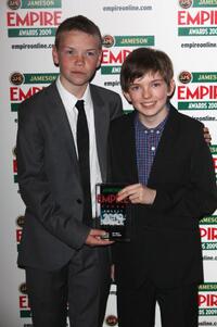 Will Poulter and Bill Milner at the Jameson Empire Awards 2009.
