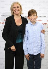 Director Annabel Jankel and Bill Milner at the 4th International Rome Film Festival.