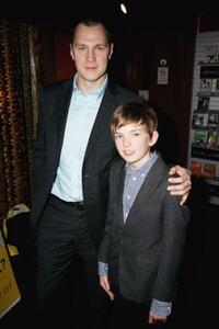 David Morrissey and Bill Milner at the Gala premiere of "Is Anybody There?"