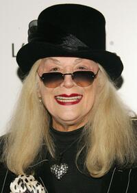 Sylvia Miles at the New York premiere of "Derailed."