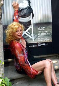 Sandra Milo at the Federico Fellini Festival.