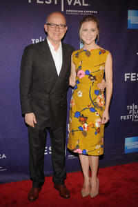 Director Bruno Barreto and Tracy Middendorf at the premiere of "Reaching For The Moon" during the 2013 Tribeca Film Festival.