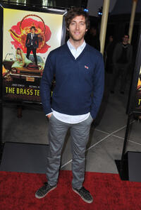Thomas Middleditch at the California premiere of "The Brass Teapot."