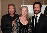 Bob Shaye, Meryl Streep and Omar Metwally at the Los Angeles premiere of "Rendition."