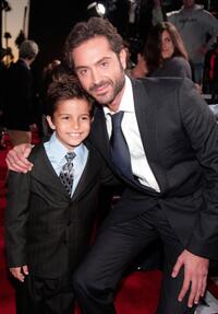 Aramis Knight and Omar Metwally at the Los Angeles premiere of "Rendition."