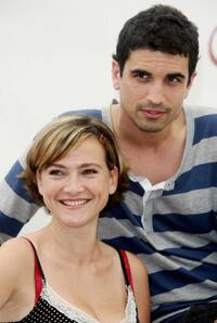 Aurelie Bargeme and Stephane Metzger at the 2007 Monte Carlo Television Festival.