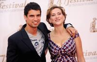 Stephane Metzger and Aurelie Bargeme at the premiere of "Mystere" during the 2007 Monte Carlo Television Festival.