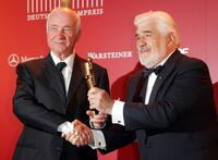 Mario Adorf and Armin Mueller-Stahl at the German Film Award.