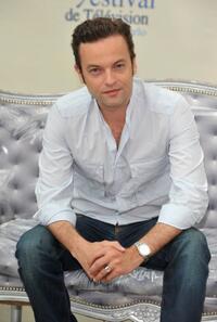 Patrick Mille at the photocall of "Clara Sheller" during the 2008 Monte Carlo Television Festival.