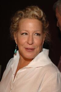 Bette Midler performs at the Olympus Fashion Week.